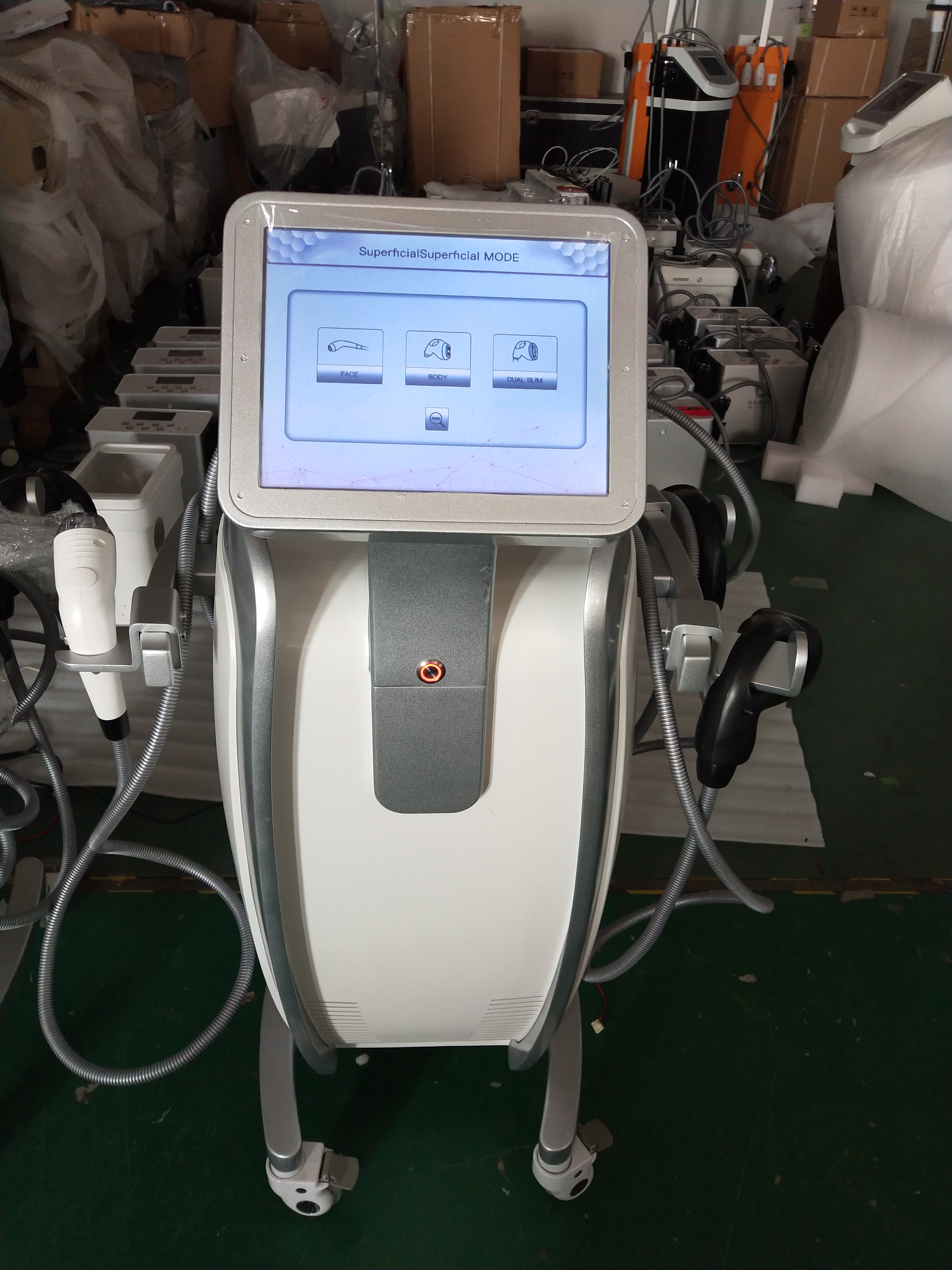 body contouring vacuum cavitation radio frequency